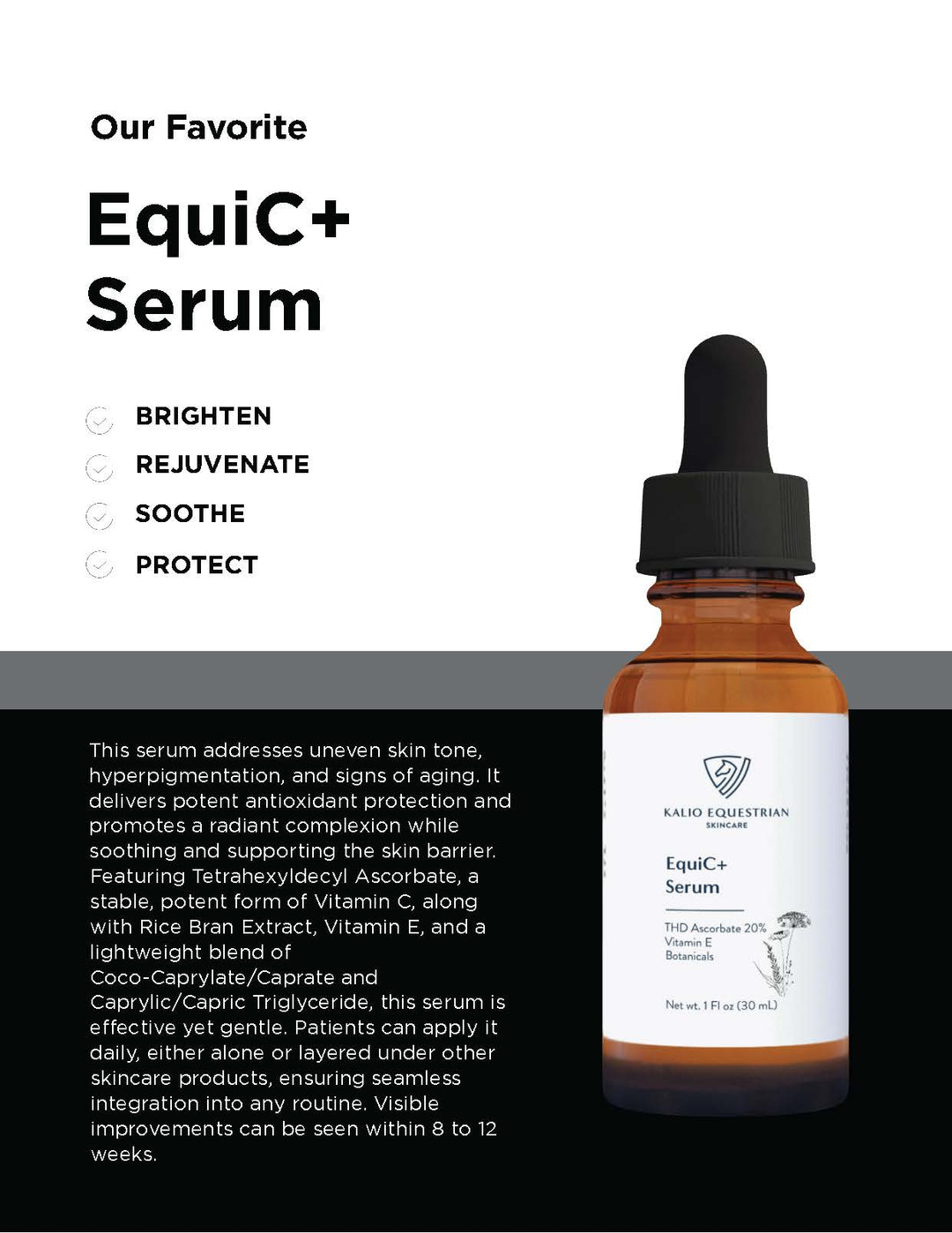 EquiC+ Serum — 20% THD Antioxidant Serum